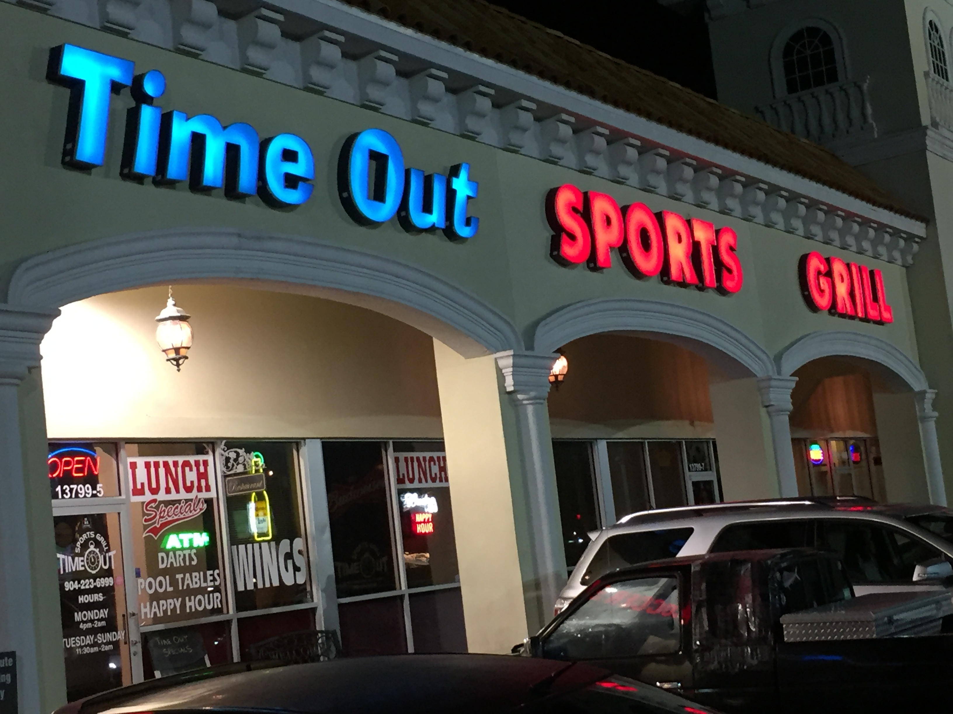 timeout sports cafe